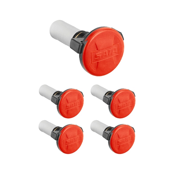 SATA adam 2 dock 2 pieces for spray guns except SATAminijet/5000 series - Digital pressure measurement