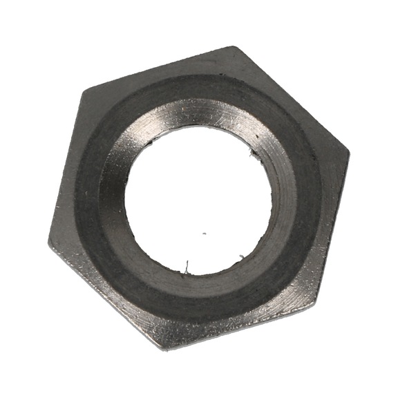 SATA tube nut, G 1/4 inch internal thread, nickel-plated 17376 - Other spare parts