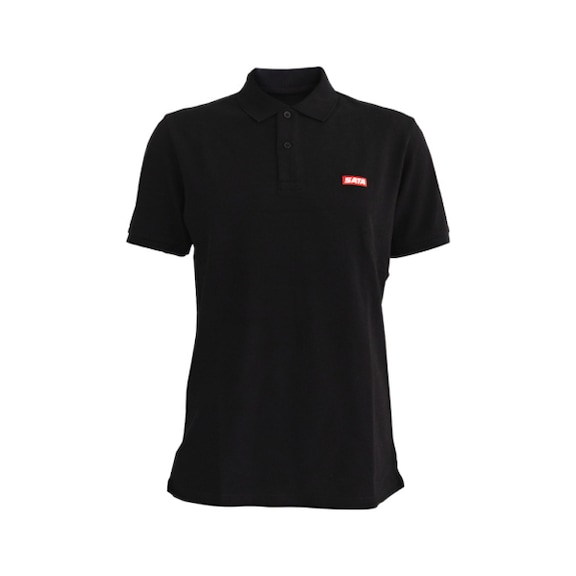 SATA Polo black size XXL 100% cotton 184358 - Polo shirt