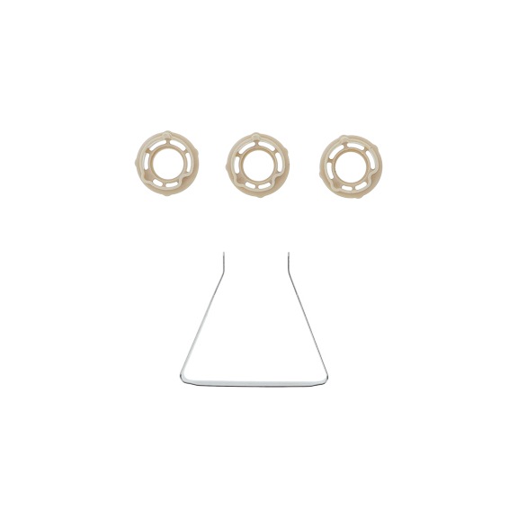 SATA air distribution ring 3 pieces for SATAminijet 1000 K 187435 - Air distribution ring