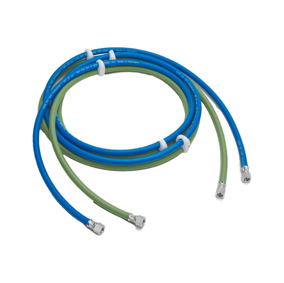 SATA hose pair D. 6 mm L.3m G 1/4 inch female thread mat. and air 187708 - Hoses