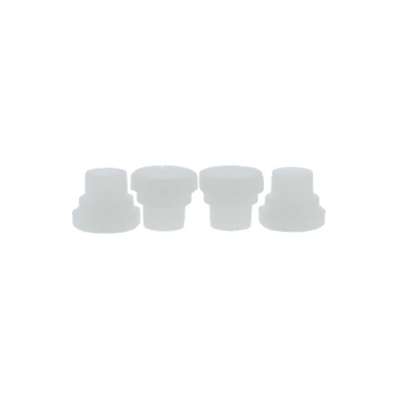 SATA drip stop 4 pieces for 0.125 l QCC plastic reusable cup 197558 - Drip stop