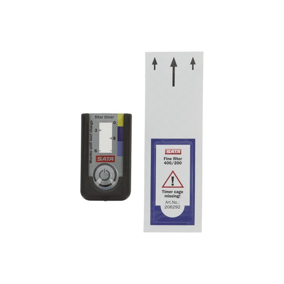 SATA filter timer fine filter 400 series 206292 - Accessories for SATA filter series.