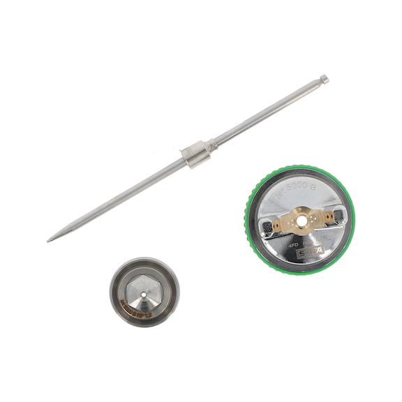 SATA nozzle set SATAjet 5000 B HVLP nozzle size 1.9 211060 - Nozzle set SATAjet 5000 B