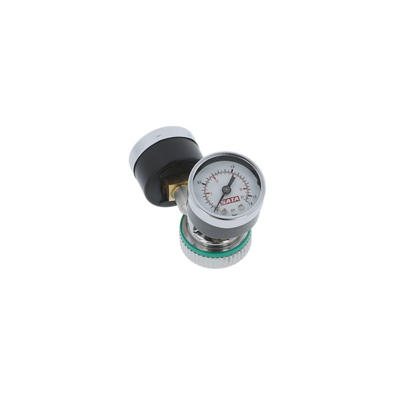 SATA test air nozzle 1.0/ WSB / 1.4/ 1.5 with 2 pressure gauges 215988 - Manual pressure measurement