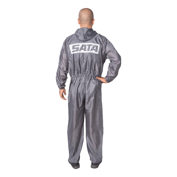 SATA suit gray, size XXL 58/60, 100% polyester 221440 - Paint suits suit gray