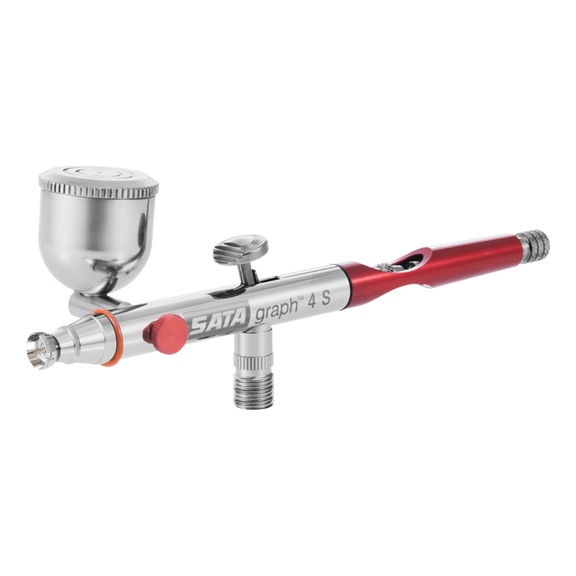 SATA airbrush gun SATAgraph 4 nozzle 0.5 with 7 ml side cup S 227637 - SATAgraph 4 spray gun