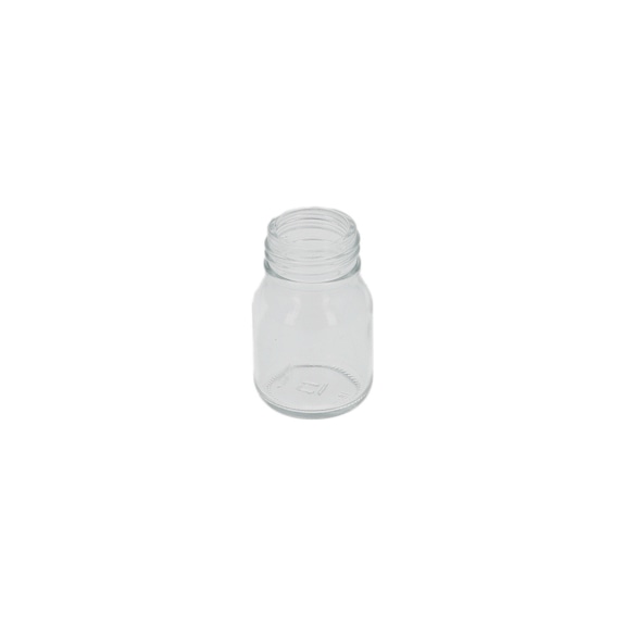 SATA Glasbecher 25 ml, ohne Deckel für SATAjet 20, minijet 3000 30619 - Glasbecher