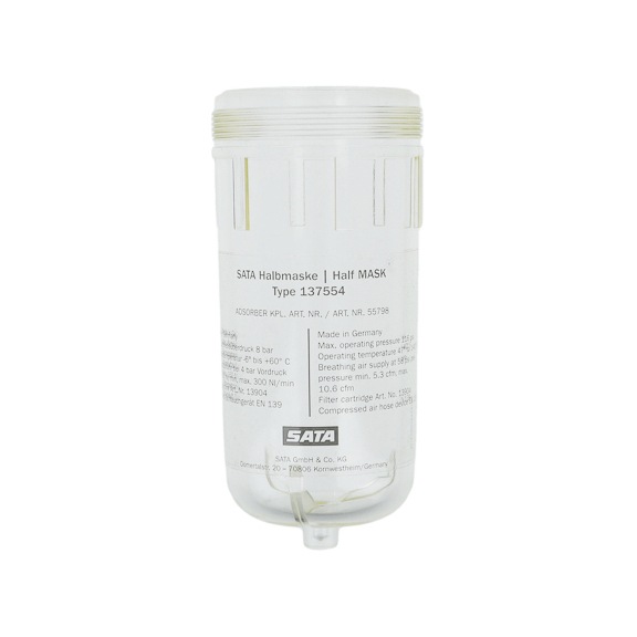 SATA adsorber glass for SATA air star C 3194 - Further accessories for respiratory protection