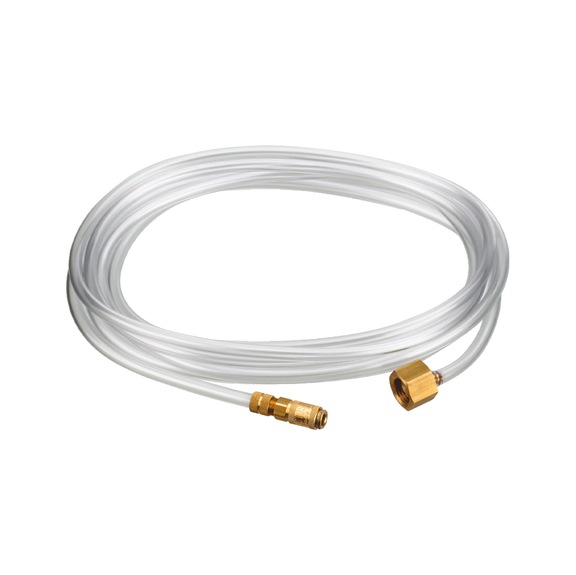 SATA PVC-Luftschlauch durchsichtig L.3 m G 1/4 Zoll Innengewinde 32987 - Schläuche