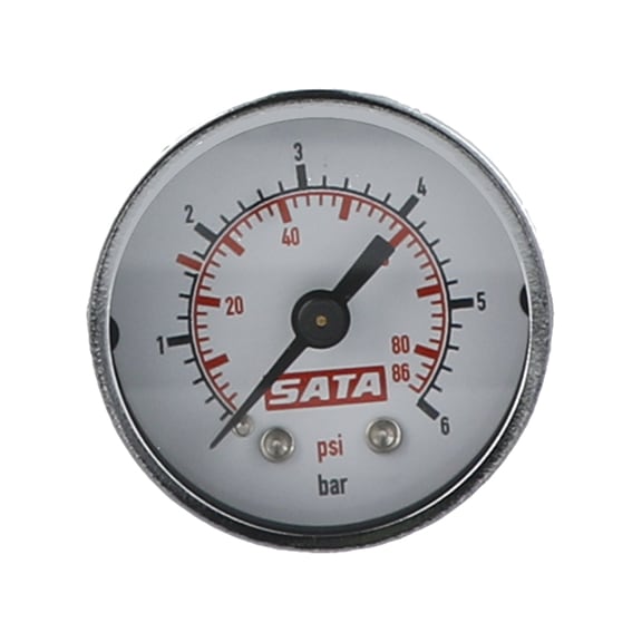 SATA pressure gauge 0-6 bar, 40 mm for SATA BVD 48736 - Pressure gauge