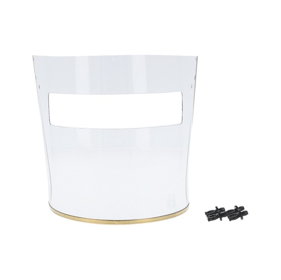 SATA face shield with 4 clips for SATA ASS with extended field of vision 51003 - Further accessories for respiratory protection