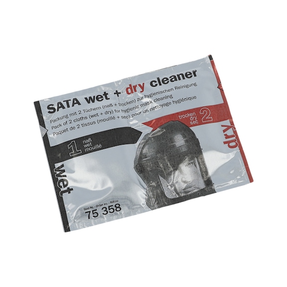 SATA wet & dry cleaner 10 Stück 75358 - Weiteres Zubehör für Atemschutz
