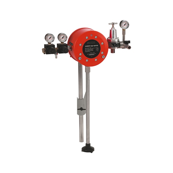 SATA vario top spray S, rozsdamentes acél, állvány, anyag finom nyomásszabályozó 81406 - vario top spray