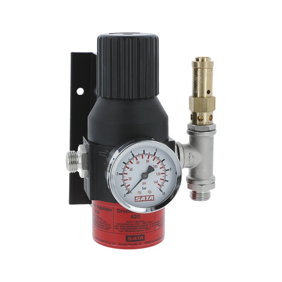 SATA nyomáscsökkentő 420 nyomásmérővel 0-10 bar AB 1 95695 számára - Egyéb pótalkatrészek