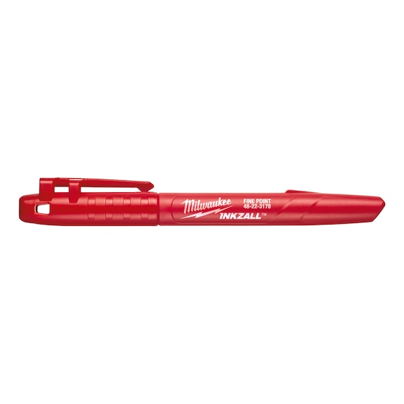 MILWAUKEE Permanent marker fine red Inkzall 48223170 - Permanent marker