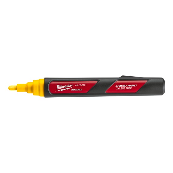 MILWAUKEE Lackmarker gelb permanent Inkzall 48223721 - Marker (nicht spezifiziert)