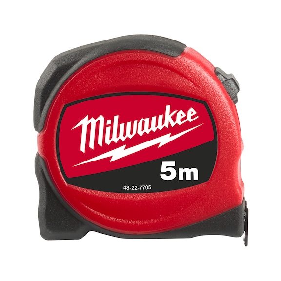 MILWAUKEE Slim tape measure 5 m/19 mm wide 48227705 - Tape measure