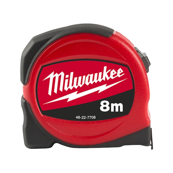MILWAUKEE Slim tape measure 8 m/25 mm non-magnetic 48227708 - Tape measure