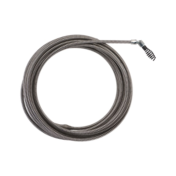 MILWAUKEE Pipe cleaning spiral joint headK.8 mmx7.6M 1 piece 48532572 - Pipe cleaning shaft