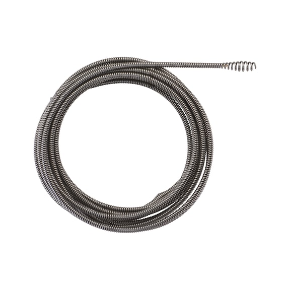 MILWAUKEE Rohreinigungsspirale Keulenkopf 6 mmx 7,6M 1 Stück 48532573 - Rohrreinigungswelle