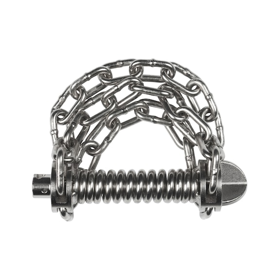 MILWAUKEE chain slinger head 100 mm for spiral diameters 16 and 20 mm 48532838 - Pipe cleaning tool set