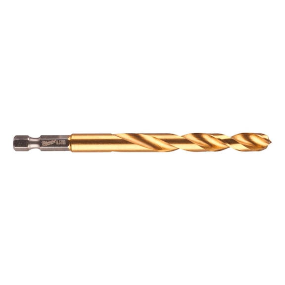 MILWAUKEE Shockwave HSS-G TiN 8.5 mm metal drill bit 1 piece 48894720 - Twist drill with straight shank