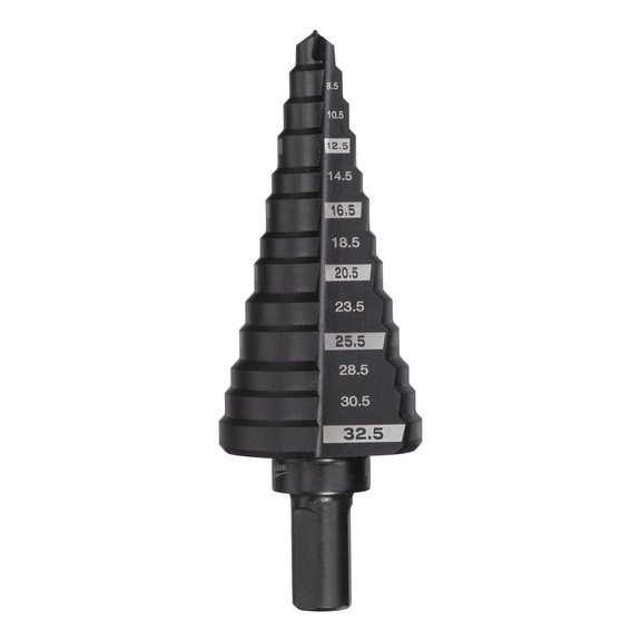 MILWAUKEE Step drill M6-M32 48899332 - Step drill (non-detachable cutting edges)