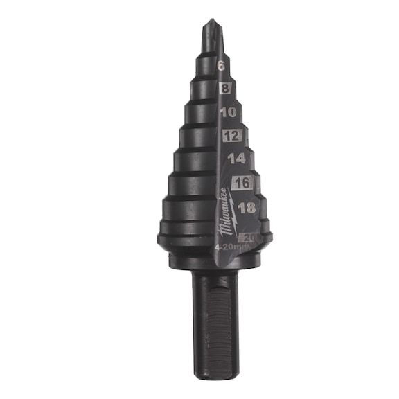 MILWAUKEE Cobalt step drill 43922 mm 48899372 - Step drill (non-detachable cutting edges)