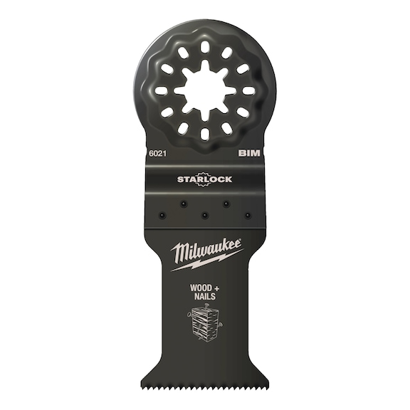 MILWAUKEE Plunge-cut saw blade BiM 35 mm MT Starlock 10 pieces 48906024 - Plunge-cut saw blade