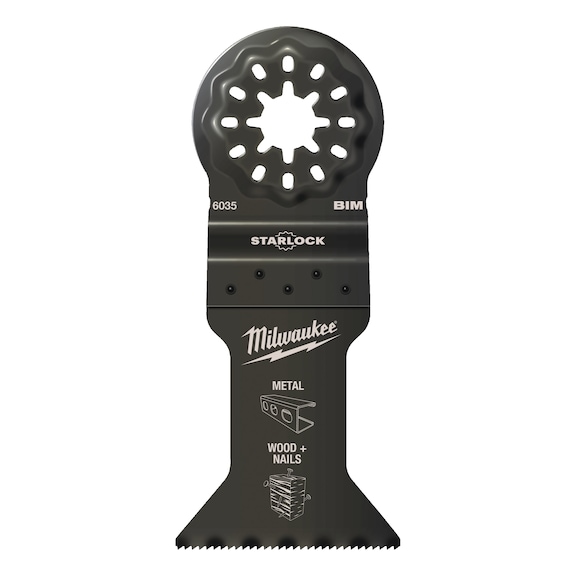 MILWAUKEE Plunge-cut saw blade BiM 65 mm MT Starlock 50 pieces 48906527 - Plunge-cut saw blade