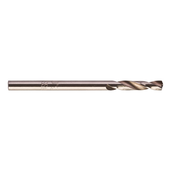 MILWAUKEE Metal drill HSS-G short 3.0X46 mm 10 pieces 4932352202 - Twist drill with straight shank