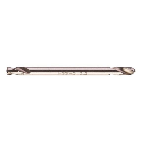 MILWAUKEE Metal drill HSS-G double-ended 3.2X49 mm 10 pieces 4932352224 - Twist drill with straight shank