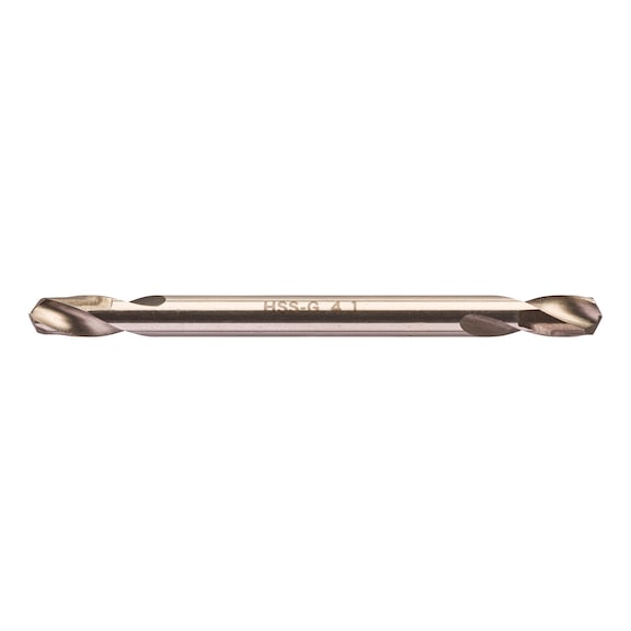 MILWAUKEE Metal drill HSS-G double-ended 4.1X55 mm 10 pieces 4932352228 - Twist drill with straight shank