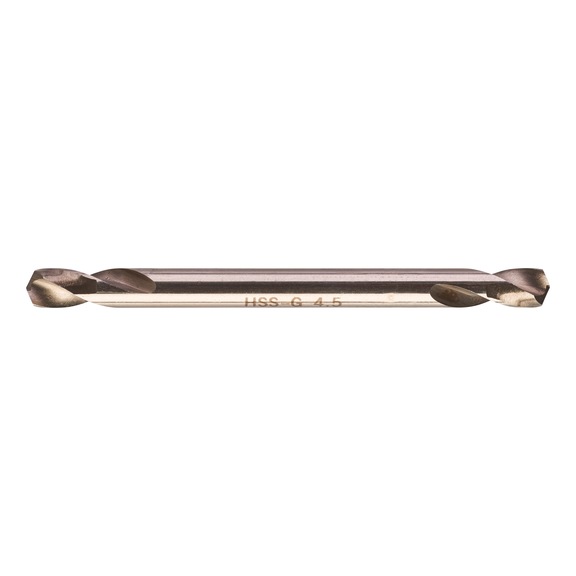 MILWAUKEE Metallbohrer HSS-G doppelend 4.5X58 mm 10 Stück 4932352230 - Spiralbohrer mit Zylinderschaft
