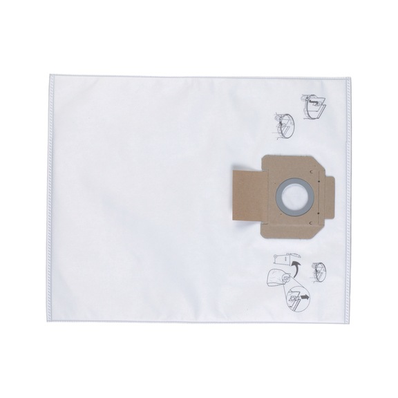 MILWAUKEE Filter bag fleece 30L 5 pieces 4932352307 - Hoovers (accessories, factory equipment, workshop equipment)