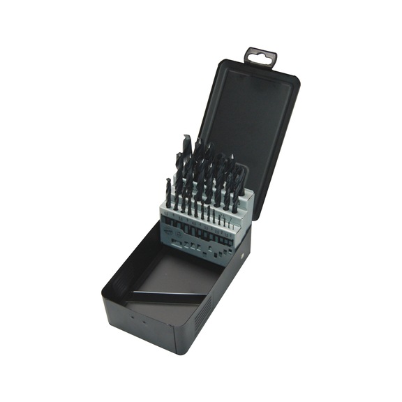 MILWAUKEE Metal drill cassette HSS-R 25-piece 4932352469 - Twist drill set