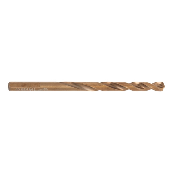 MILWAUKEE Metal drill HSS-G COBALT 6.5X101 mm 4932363269 - Twist drill with straight shank