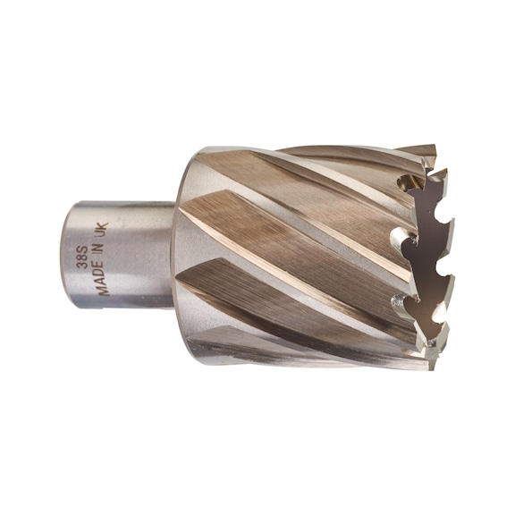 MILWAUKEE core drill 38X30 mm HSS short 4932371747 - Core drill