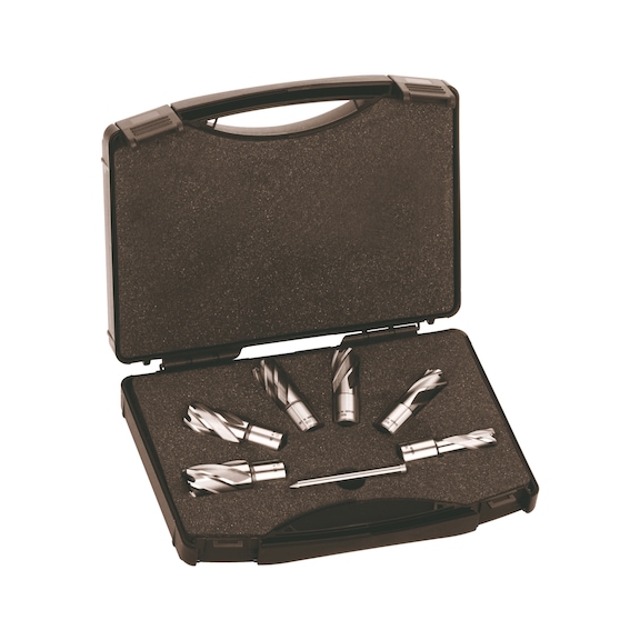 MILWAUKEE core drill replacement HSS short 7-piece 4932372533 - Core drill