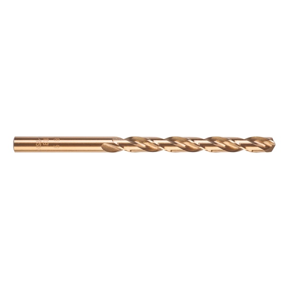 MILWAUKEE Metal drill HSS-G COBALT 6.8X109 mm 5 pieces 4932373347 - Twist drill with straight shank
