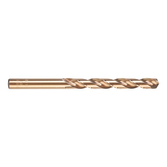 MILWAUKEE Metal drill HSS-G COBALT 9.0X125 mm 5 pieces 4932373352 - Twist drill with straight shank