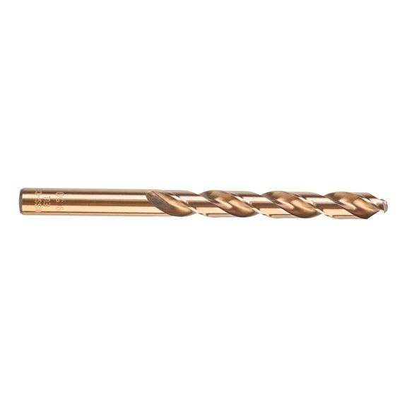 MILWAUKEE Metal drill HSS-G COBALT 9.5X125 mm 5 pieces 4932373353 - Twist drill with straight shank