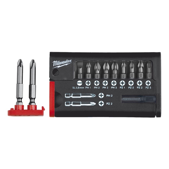 MILWAUKEE bit cassette SL/PH/PZ 12-piece SNP 4932399513 - Bit set