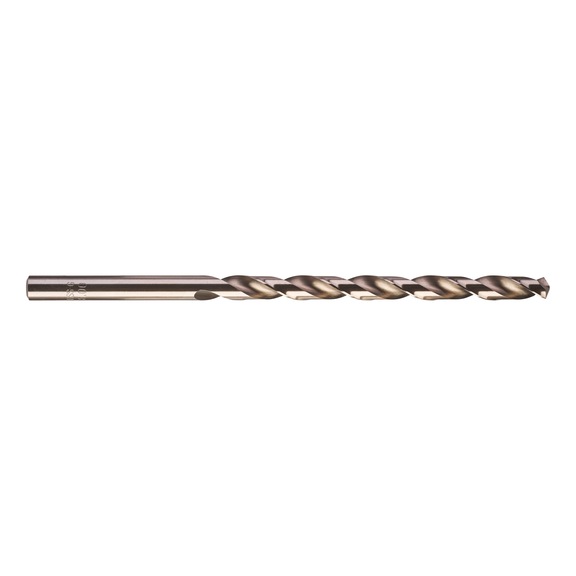 MILWAUKEE Metal drill HSS-G DIN340 8.0X165 mm 10 pieces 4932430339 - Twist drill with straight shank