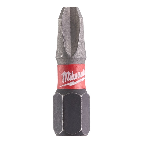 MILWAUKEE Bit PH3 25 mm Shockwave 2 pieces 4932430857 - Bit for Phillips screws