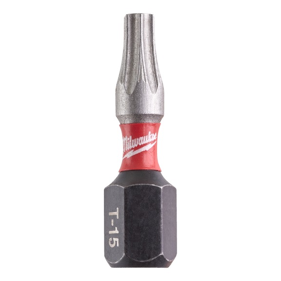 MILWAUKEE Bit TX15 25 mm Shockwave 25 pieces 4932430873 - Screwdriver bit (not specified)