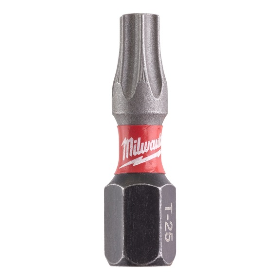 MILWAUKEE Bit TX25 25 mm Shockwave 25 pieces 4932430880 - Screwdriver bit (not specified)