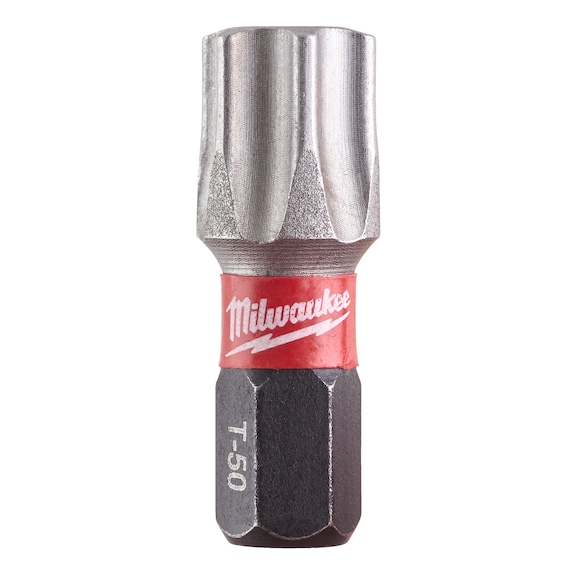 MILWAUKEE Bit TX50 25 mm Shockwave 15-piece 4932430892 - Screwdriver bit (not specified)