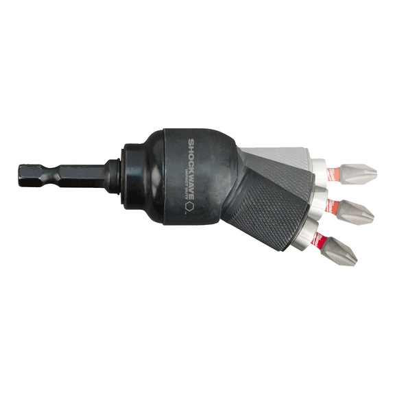 MILWAUKEE Shockwave angled screwdriver attachment Knuckle - Angle drill driver (battery)